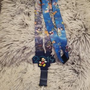 Disney Parks Celebration Mickey 2019 Lanyard NWT